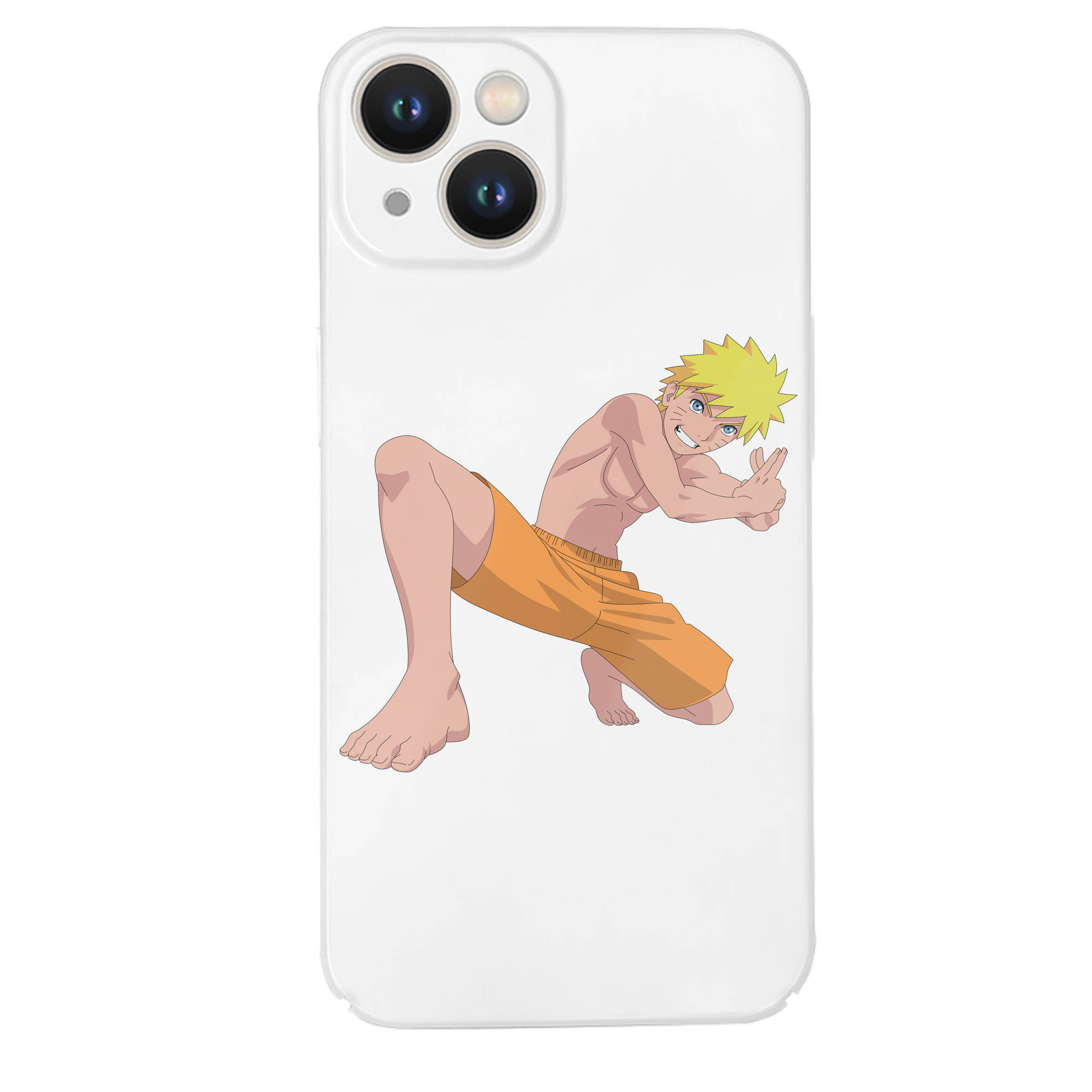 （画像用） NARUTO -ナルト- うずまき ナルト Uzumaki Naruto 【iPhone 14シリーズ対応】ハードケース